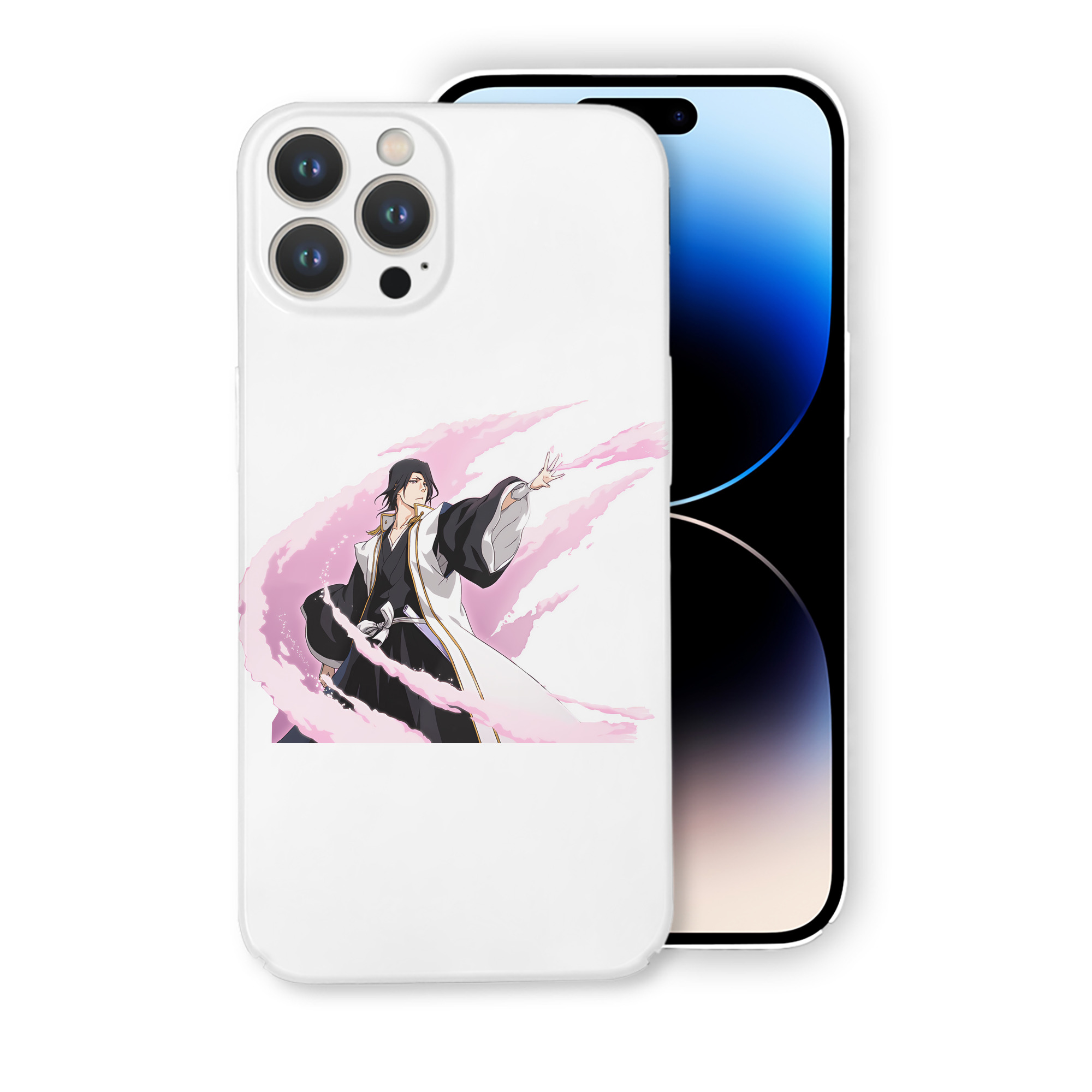 （画像用） ブリーチ くちき びゃくや BLEACH Kuchiki Byakuya 【iPhone 14シリーズ対応】ハードケース